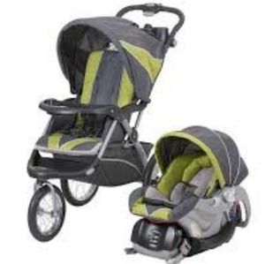 Baby trend jogging stroller combo